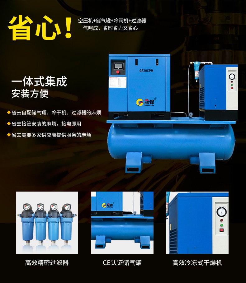 一體式永磁變頻螺桿空壓機(jī)